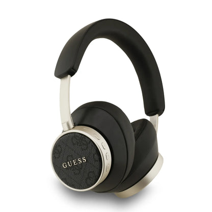 GUESS – Cascos Bluetooth Premium de Polipiel Negra