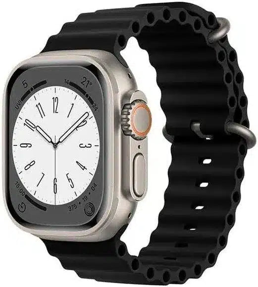 Apple Watch Ultra 2 Plata con correa negra